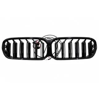Griglie a rene M-Look V1 LED (2021-2023, nero lucido) BMW Serie 5 G30/G31 2017–2023 foto 3