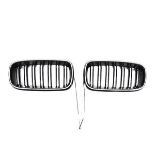 Griglie a doppio rene M-Look LED (Nero Lucido) foto 2