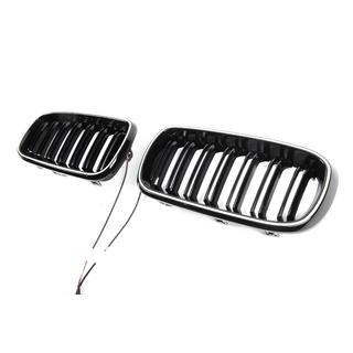 Griglie a doppio rene M-Look LED (Nero Lucido) foto 3