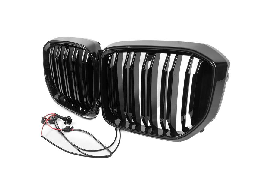 BMW X5 G05 2019–2026 Griglie a doppio rene M-Look LED (2023+) Foto 6