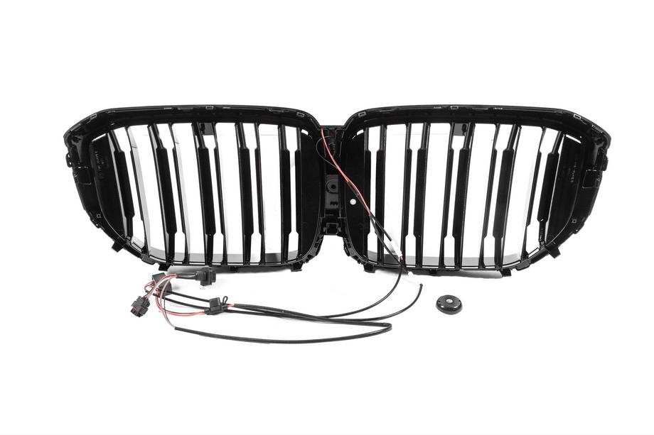 BMW X5 G05 2019–2026 Griglie a doppio rene M-Look LED (2023+) Foto 8