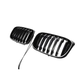 Griglie a doppio rene 1 Bar LED (2018-2021, nero lucido) foto 3