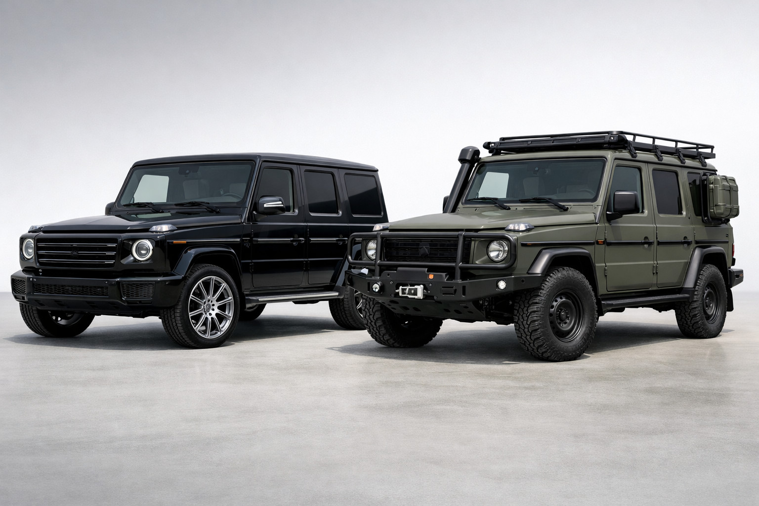 Mercedes G-Class W463A vs W464: differenze tra G-Class civile e professionale