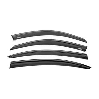Deflettori aria finestrini con modanatura nera Niken Luxury (4 pz) BMW 3 Series F30/F31 2012-2019 foto 1