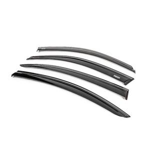 Deflettori aria finestrini con modanatura nera Niken Luxury (4 pz) BMW 3 Series F30/F31 2012-2019 foto 2