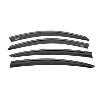 Deflettori aria finestrini con modanatura nera Niken Luxury (4 pz) BMW Serie 5 G30/G31 2017–2023 foto 1