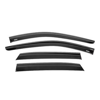 Deflettori aria finestrini con modanatura nera Niken Luxury (4 pz) Nissan Qashqai 2021- foto 1