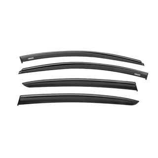 Deflettori finestrini con modanatura nera Niken Luxury (SD, 4 pz) Renault Megane IV 2016-2025 foto 1