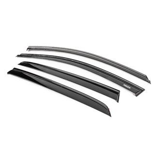 Deflettori aria per finestrini con modanatura nera Niken Luxury (HB, 4 pz) Volkswagen Golf 7/E-Golf 2012-2020 foto 2