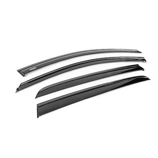 Deflettori aria per finestrini con modanatura nera Niken Luxury (HB, 4 pz) Volkswagen Golf 7/E-Golf 2012-2020 foto 3