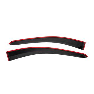 Deflettori aria finestrini con modanatura nera Niken Luxury (4 pz) foto 4