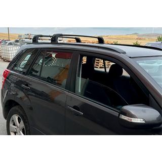 Barre portatutto (trasversali) per attacchi originali Ecem V3 (2 pz) Suzuki Grand Vitara 2005-2017 foto 3