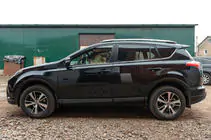 Toyota Rav 4 2013-2018 Barre longitudinali tetto grigie OEM (Alluminio) foto 6