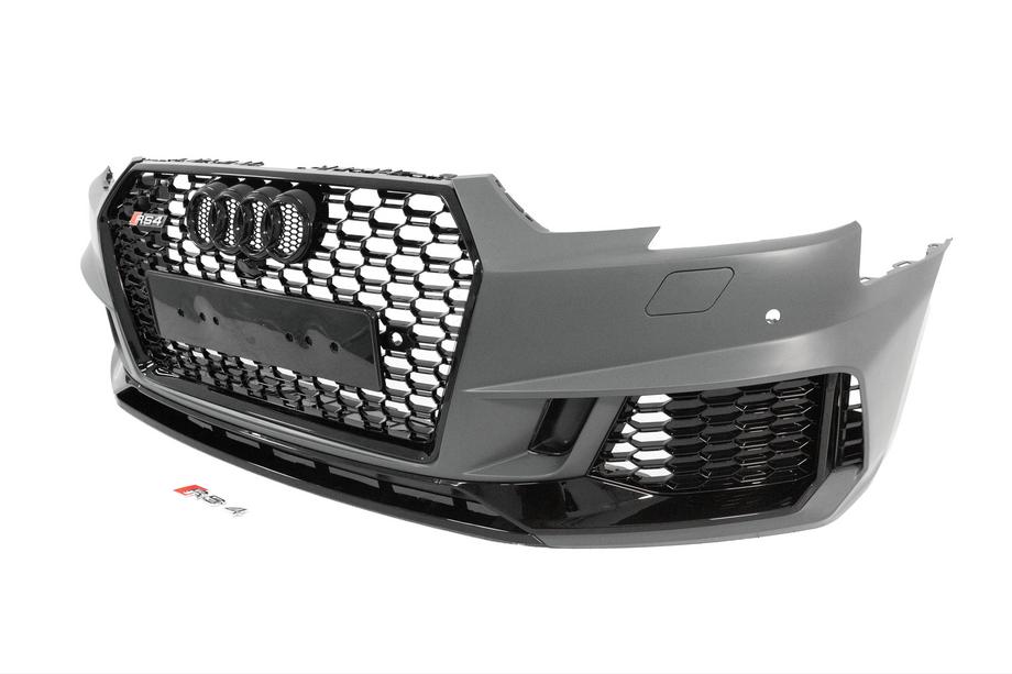 Audi A4 B9 2015-2024 Paraurti anteriore RS-Style (per sensori radar, 2015-2019) Foto 4