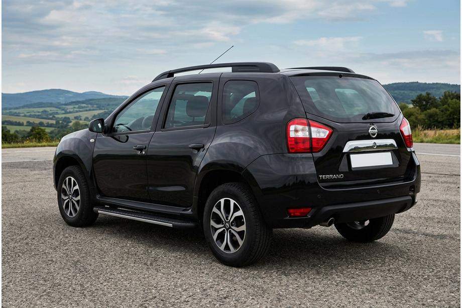 Nissan Terrano 2014- Pedane laterali Bosphorus Grey (2 pz, alluminio) Foto 1