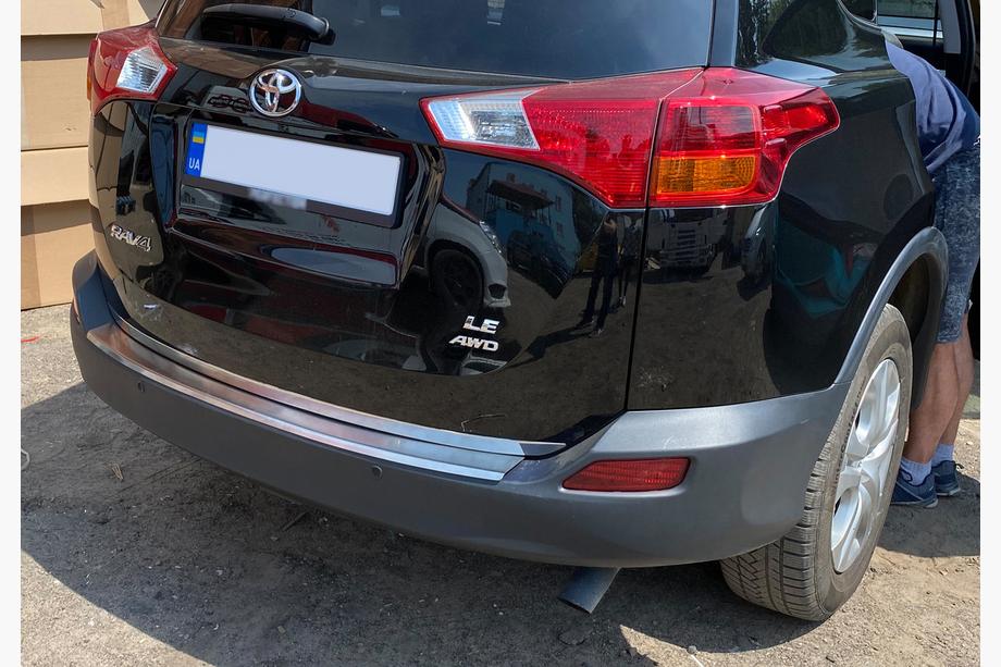 Toyota Rav 4 2013-2018 Modanatura bagagliaio OmsaLine acciaio inox (2013-2016) Image