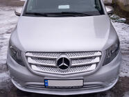 Mercedes Vito/V-class W447 2014- Coperture griglia 2014-2020 (5 pz, acciaio inox) OmsaLine - Acciaio Inox Italiano foto 1