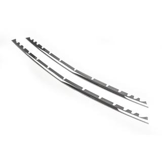 Cover griglia paraurti (2 pz, acciaio inox) foto 3
