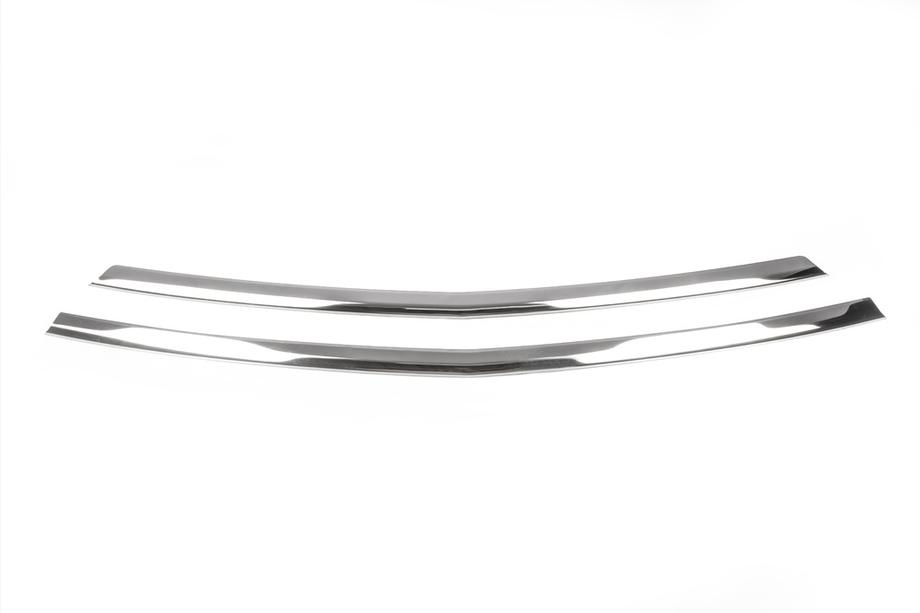 Mercedes Vito/V-class W447 2014- Cover griglia paraurti (2 pz, acciaio inox) Vito Passeggeri (Cromato) Foto 4