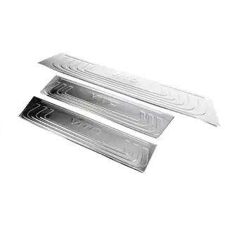Battitacco interni OmsaLine (3 pz, acciaio inox) foto 2
