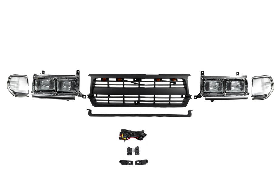 Toyota Land Cruiser 80 1990-1997 Kit fari e griglia (Off-Road) Foto 1