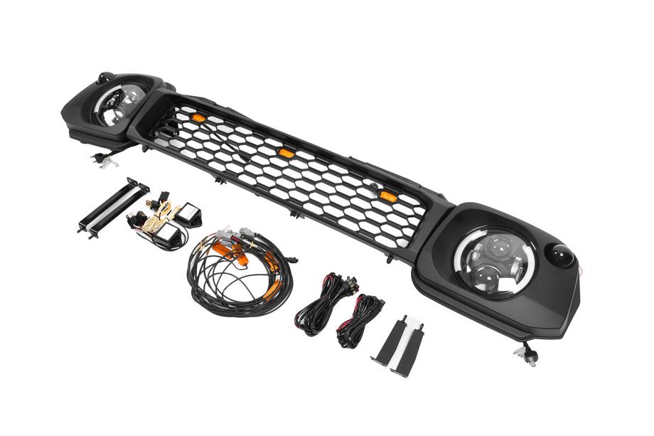 Suzuki Jimny 1998-2018 Kit fari e griglia (Off-Road) Foto 4