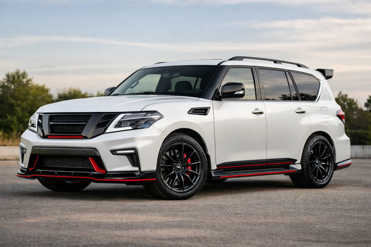 Cosa montare su Nissan Patrol Y62 per uno stile Nismo, senza circo