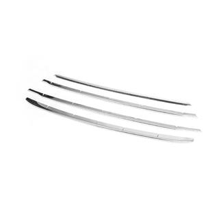 Coperture per paraurti anteriore e griglia (4 pz, acciaio inox) foto 3