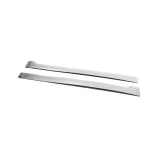 Modanature in acciaio inox per porte scorrevoli (2 pz) foto 3