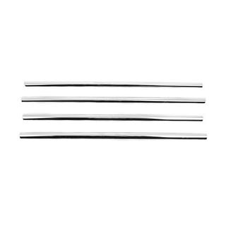 Modanature inferiori finestrini acciaio inox (4 pz) foto 3