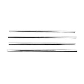 Modanature inferiori finestrini acciaio inox (4 pz) foto 3