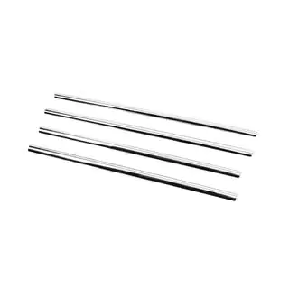 Modanature inferiori finestrini acciaio inox (4 pz) foto 2