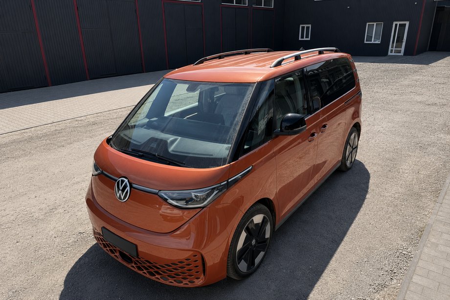 Volkswagen ID BUZZ 2022- Barre Tetto Cromate (Design Turco) Foto 1