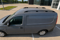 Volkswagen Caddy 2020- Barre longitudinali portatutto nere (design turco) foto 3