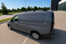 Volkswagen Caddy 2020- Barre longitudinali portatutto nere (design turco) foto 2