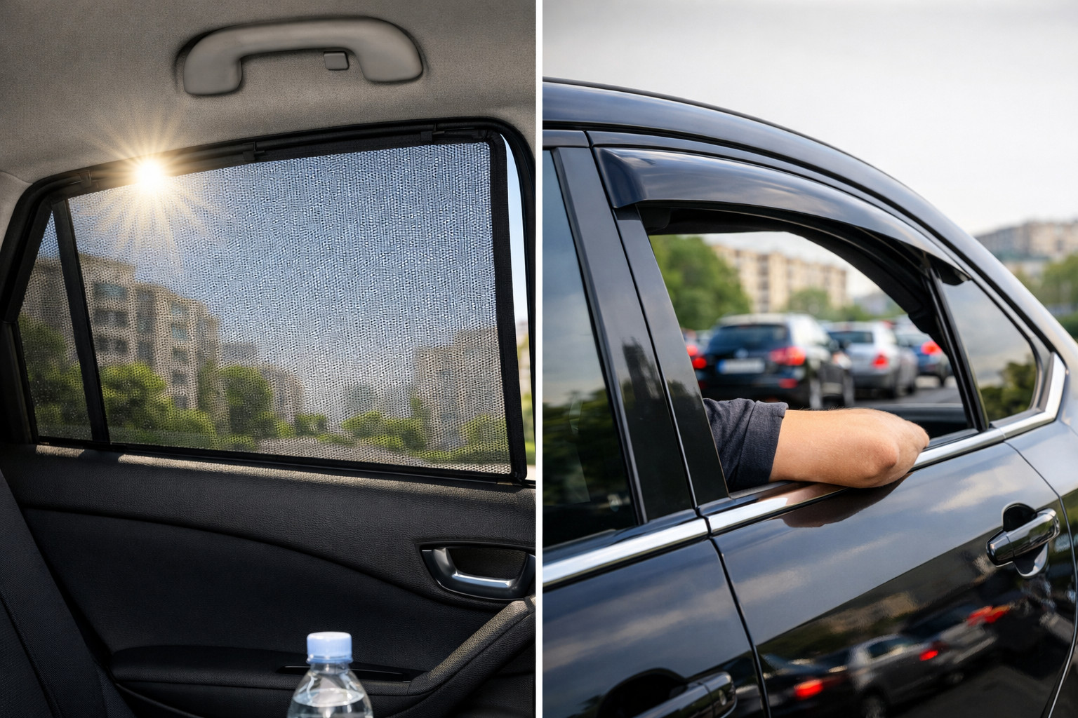 Tendine parasole o deflettori aria per l’estate: cosa conviene in città