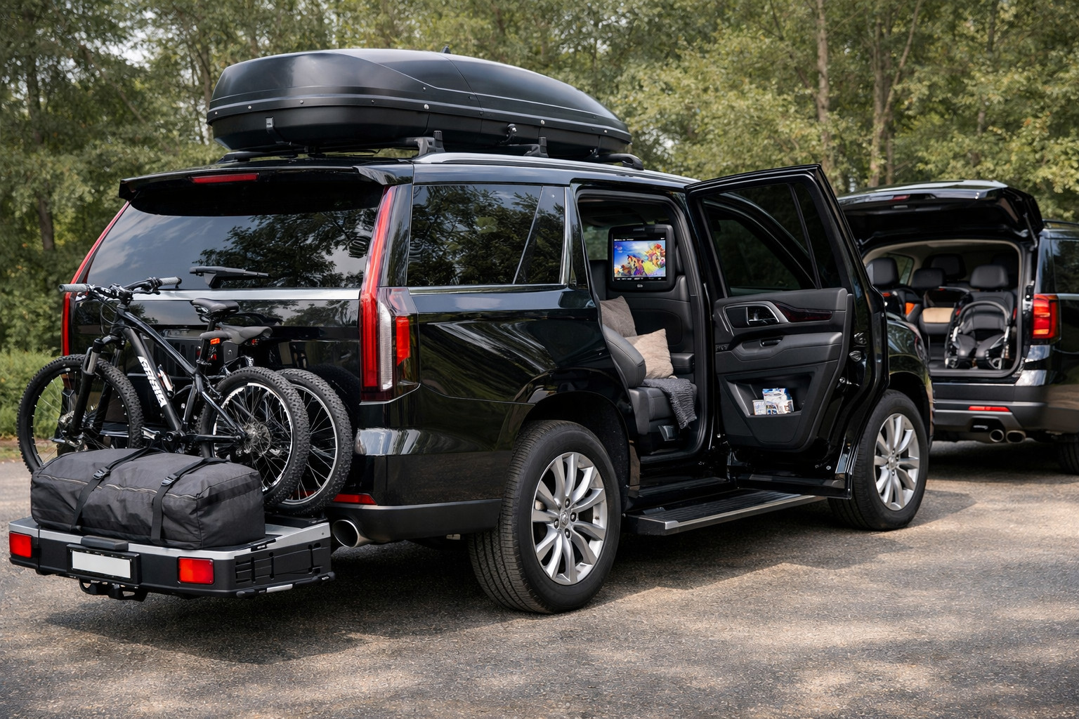 Pacchetto upgrade per Cadillac Escalade 2020+ per viaggi in famiglia e comfort quotidiano