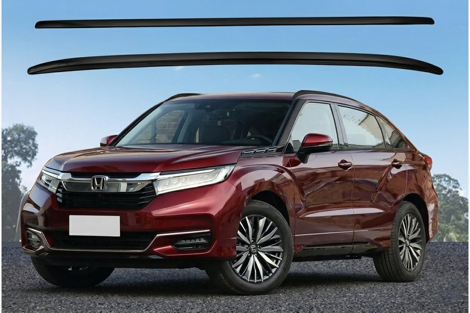 Honda UR-V 2016– Barre longitudinali tetto OEM nere (alluminio) Image