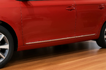 Hyundai I-20 2014-2020 Modanature Porte Acciaio Inox (4 pz) foto 1