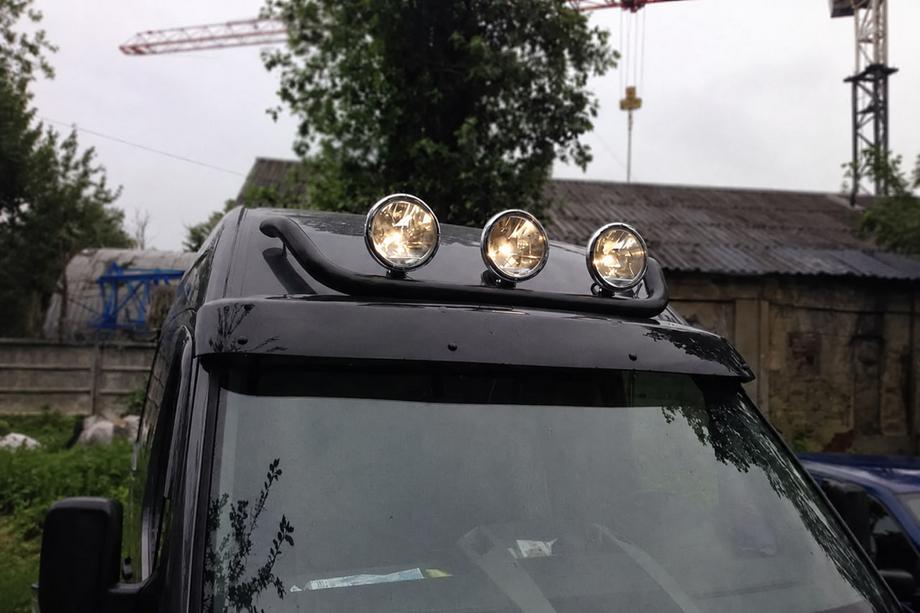 Ford Transit 2000–2014 Parabull Bar Black (Acciaio Inox) Image