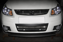 Suzuki SX4 2006-2013 Bull bar anteriore ST008 Black (inox) foto 1