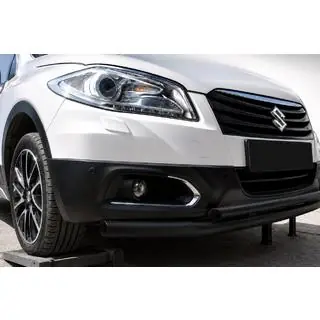 Bull bar anteriore ST014 Black (acciaio inox) foto 1