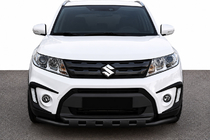 Suzuki Vitara 2015- Bull bar anteriore ST015 Black (acciaio inox) foto 1