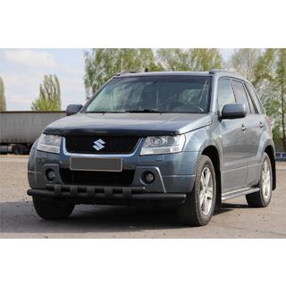 Bull bar anteriore ST015 Black (acciaio inox) foto 3
