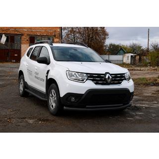 Bull bar anteriore F3-10 Black (acciaio inox) Dacia Duster 2018-2024 foto 3