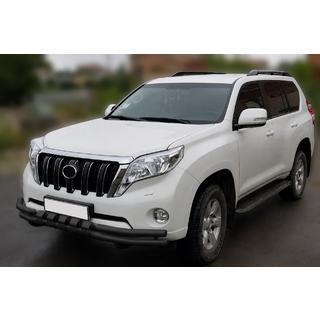 Bull bar anteriore F3-31 Black (acciaio inox) Toyota Land Cruiser Prado 150 2009-2023 foto 1