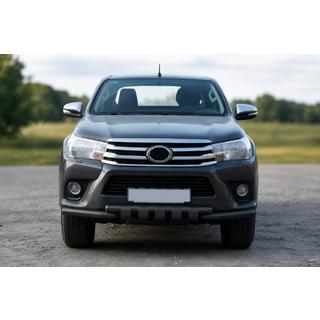 Bull bar anteriore F3-34 Black (inox) foto 1