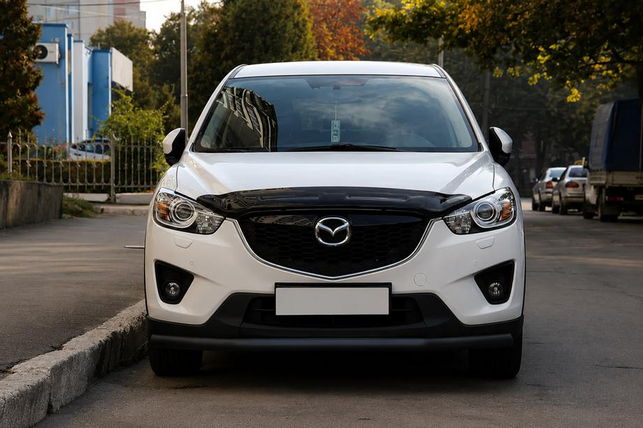 Mazda CX-5 2012-2017 Parabullbar Anteriore ST008 Nero (Acciaio Inox) Image