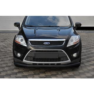 Protezione anteriore ST008 Black (acciaio inox) Ford Kuga 2008-2013 foto 1