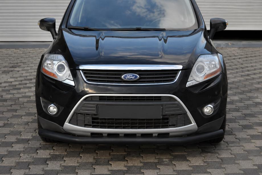 Ford Kuga 2008-2013 Protezione anteriore ST008 Black (acciaio inox) Foto 1